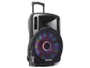 Fenton Lautsprecher FT15LED Aktiv Trolley-Speaker