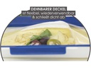 Livington Everclean Frischhalteplatte Flex &amp; Fresh 2 Stück,  Blau/Weiss