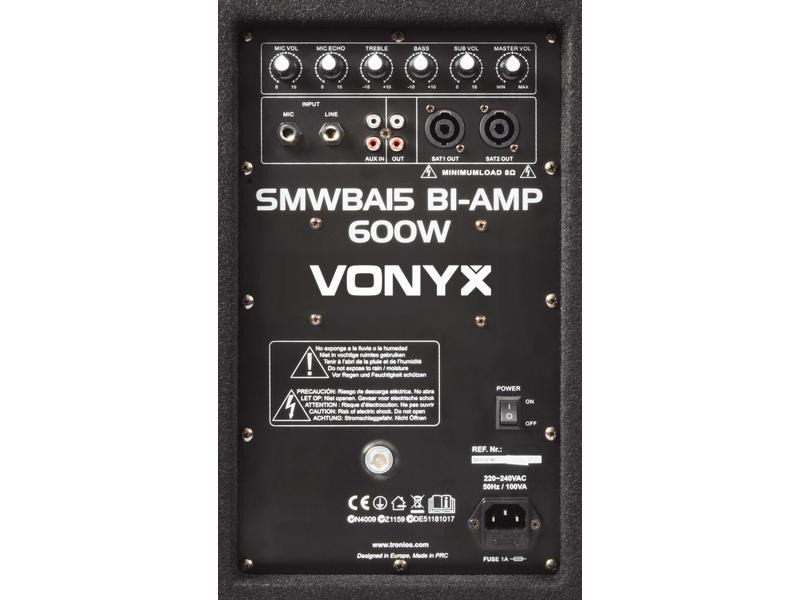 Vonyx Lautsprecher SMWBA15