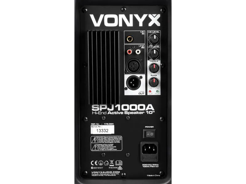 Vonyx Lautsprecher SPJ-1000A