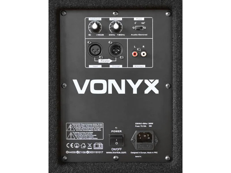 Vonyx Lautsprecher SWA18