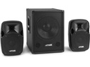 MAX PA-System MX700 Kompaktes 2.1 Soundsystem