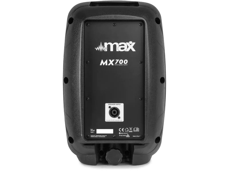 MAX PA-System MX700 Kompaktes 2.1 Soundsystem