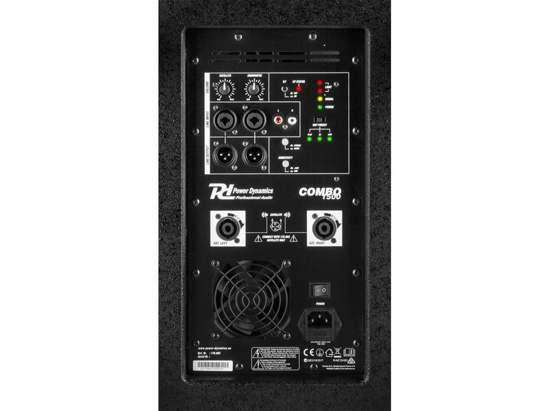 Power Dynamics PA-System PD Combo 1500 800 Watt