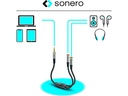 sonero Audio-Kabel 3,5 mm Klinke - 3,5 mm Klinke 0.25 m