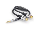 sonero Audio-Kabel 3,5 mm Klinke - Cinch 0.25 m