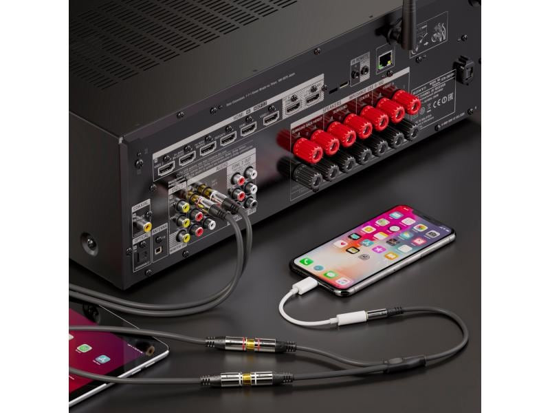 sonero Audio-Kabel 3,5 mm Klinke - Cinch 0.25 m