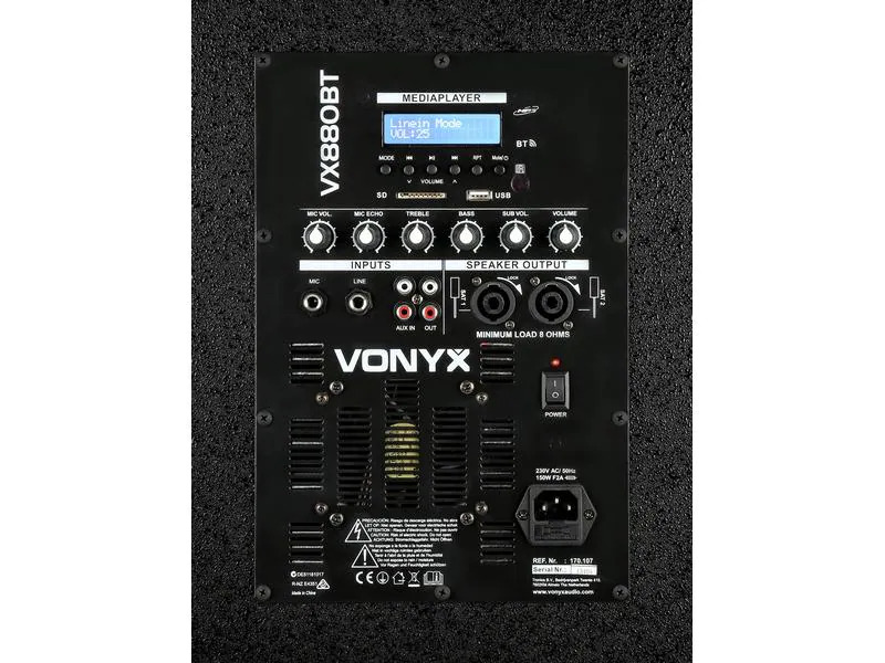 Vonyx PA-System VX880BT