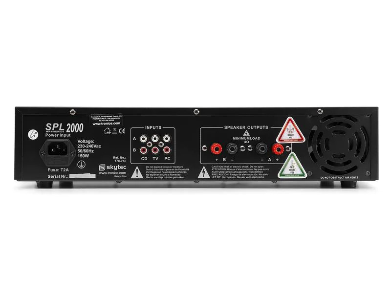 Skytec Endstufe SPL 2000MP3