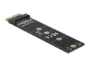 Delock Host Bus Adapter PCI Express x1 zu M.2 Key M Adapter