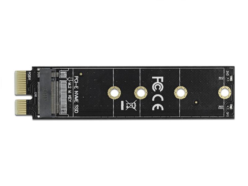 Delock Host Bus Adapter PCI Express x1 zu M.2 Key M Adapter