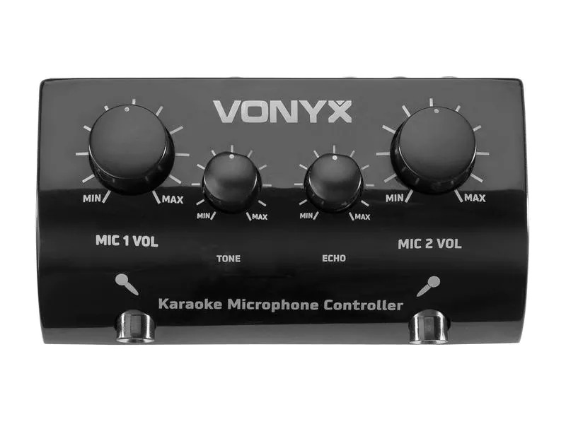 Vonyx Mikrofon-Controller AV430B Schwarz