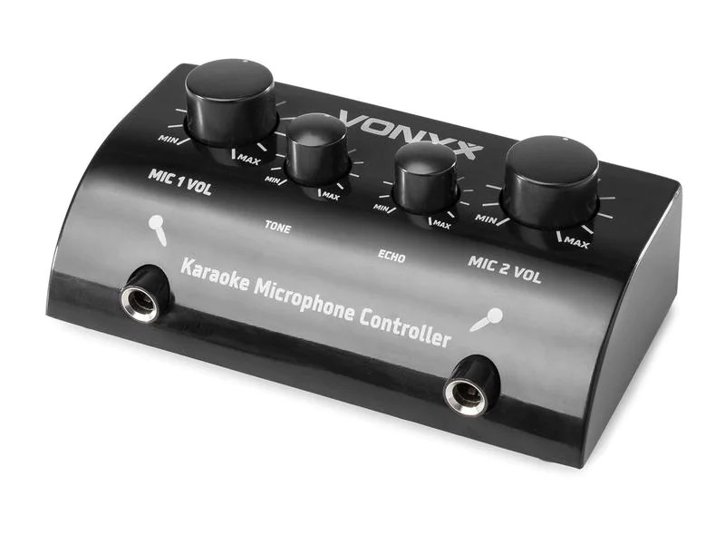 Vonyx Mikrofon-Controller AV430B Schwarz
