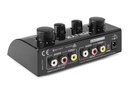 Vonyx Mikrofon-Controller AV430B Schwarz