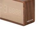 KARLSSON Digitalwecker Copper Braun