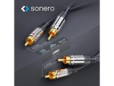 sonero Audio-Kabel Cinch - Cinch 2 m