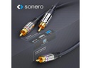 sonero Subwoofer Stereo / Mono Y-Kabel Cinch - Cinch 1 m