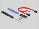 Delock Host Bus Adapter PCI-Express x16v3 zu 5xM.2 Key-B, SATA