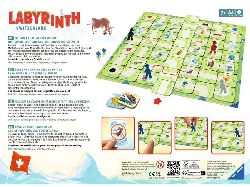 Ravensburger Familienspiel Labyrinth Switzerland