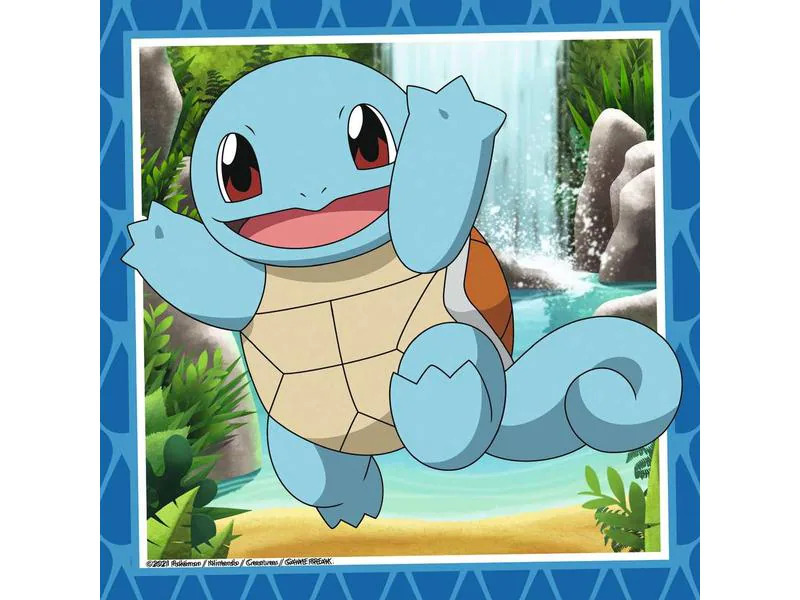 Ravensburger Puzzle Glumanda, Bisasam und Schiggy