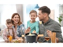 Stöckli Käsefondue-Set Titlis Big 9 Teile, Schwarz