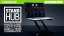 Reloop Laptopständer Stand Hub