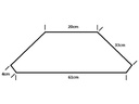 Vonyx DJ Booth DBC2 Platte 2er-Set, Schwarz