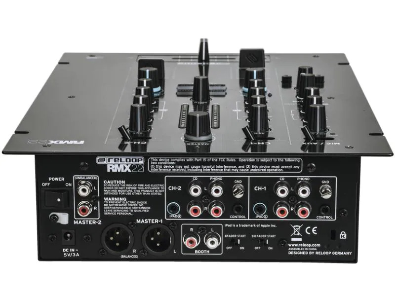 Reloop DJ-Mixer RMX-22i