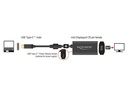 Delock Adapter 4K USB-C - Mini-DP/USB-C  mit PD