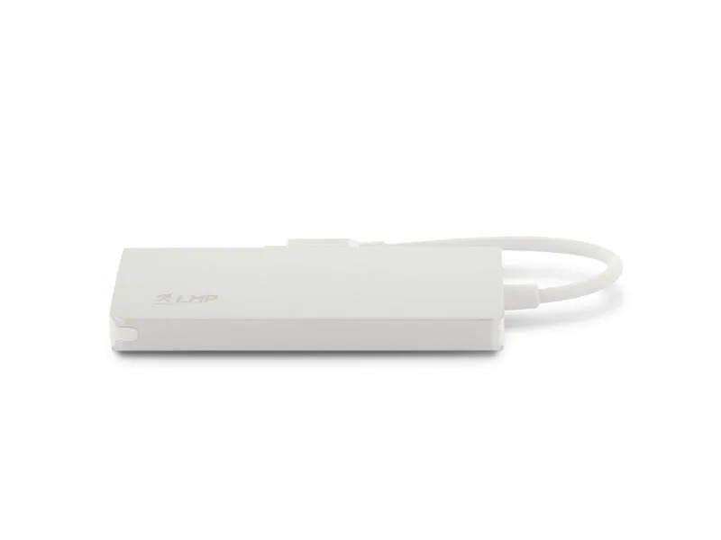 LMP Multiadapter USB Type-C - HDMI, USB 3.0, USB -C Silber