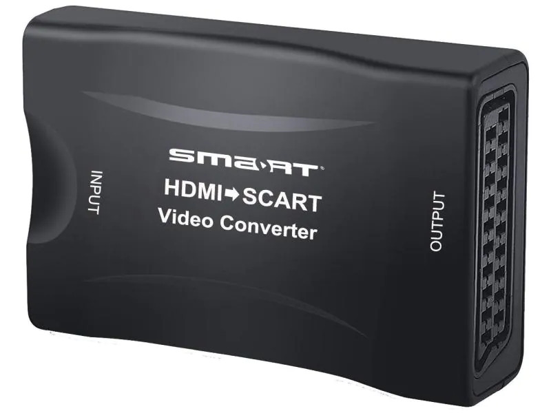 Satelliten TV Zubehör Adapter HDMI2SCART HDMI auf Scart Konverter