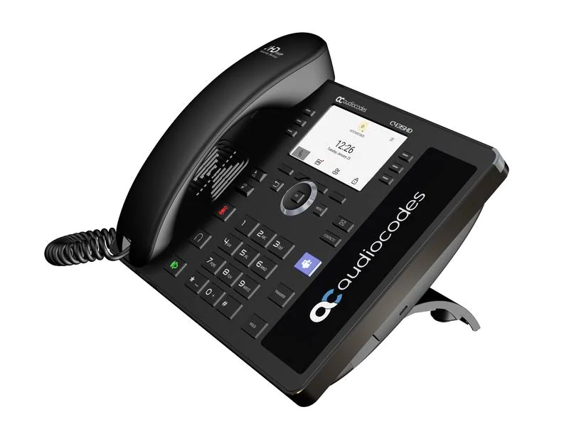 Audiocodes Tischtelefon C435HD Microsoft Teams Schwarz