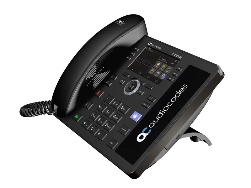 Audiocodes Tischtelefon C435HD Microsoft Teams Schwarz