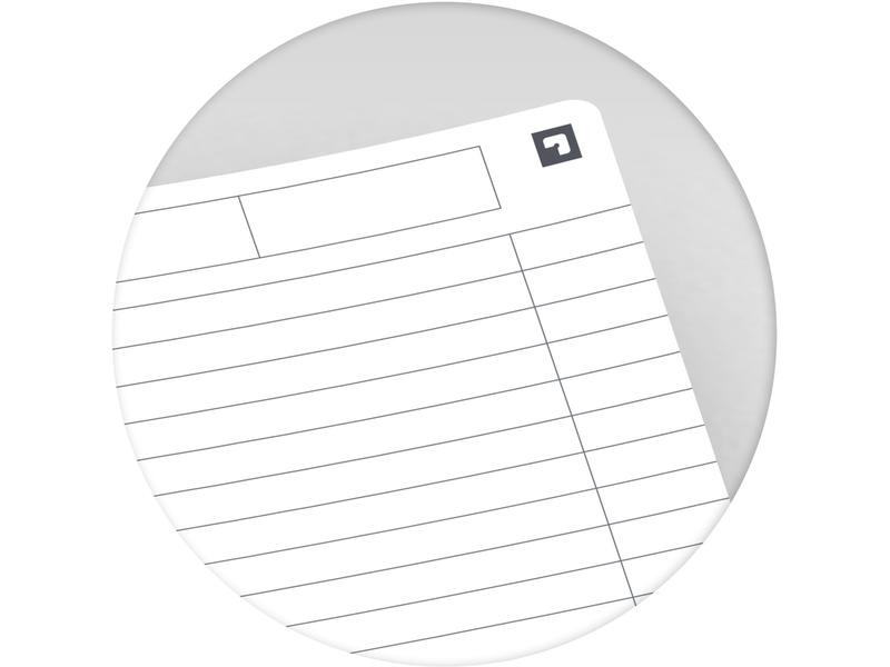 Oxford Notizbuch A5, liniert, Assortiert