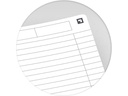 Oxford Notizbuch A5, liniert, Assortiert