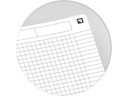 Oxford Schulheft 100101300 A5, kariert, Assortiert
