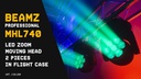 BeamZ Pro Moving Head MHL740 Set