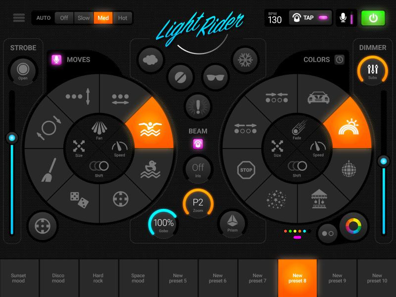 BeamZ Lichtsteuerung Light Rider / ESA2 USB / WiFi