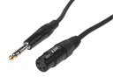 Bemero XLR-Kabel XLRf - 6.3 Klinken 10m symmetrisch