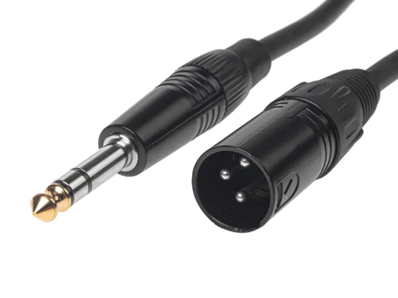 Bemero XLR-Kabel XLRm - 6.3 Klinken Kabel 6 m symmetrisch