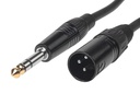 Bemero XLR-Kabel XLRm - 6.3 Klinken Kabel 6 m symmetrisch