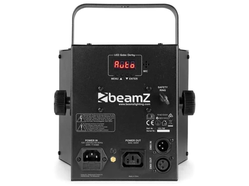 BeamZ Lichteffekt Gobo Derby