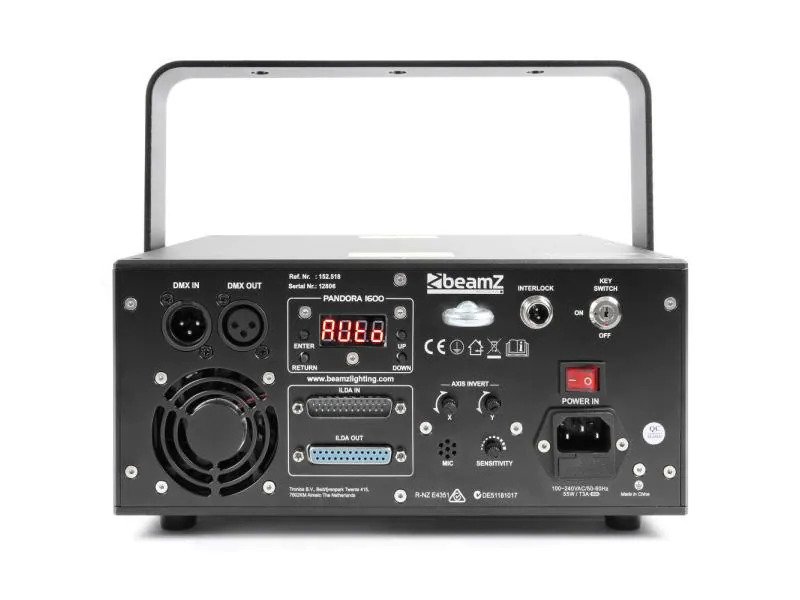 BeamZ Pro Laser Pandora 1600