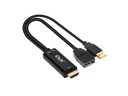 Club 3D HDMI 2.0 zu DP 1.2 4K60Hz HDMI - DisplayPort, 0.25 m