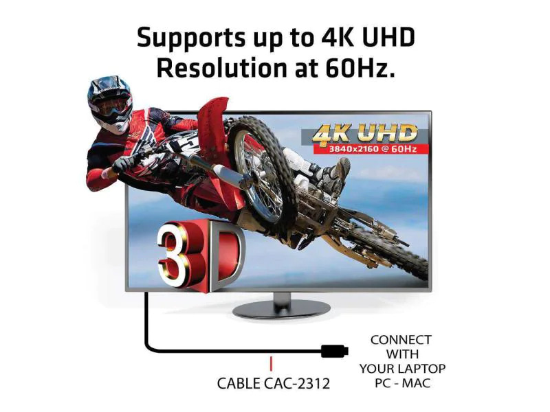 Club 3D Kabel 4K60Hz UHD HDMI - HDMI, 5 m