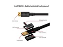 Club 3D Kabel DisplayPort 1.4 - DisplayPort 1.4 HBR3 8K, 4 m