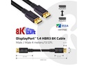 Club 3D Kabel DisplayPort 1.4 - DisplayPort 1.4 HBR3 8K, 4 m