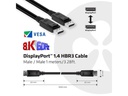Club 3D Kabel HBR3 DisplayPort 1.4 - DisplayPort, 1 m