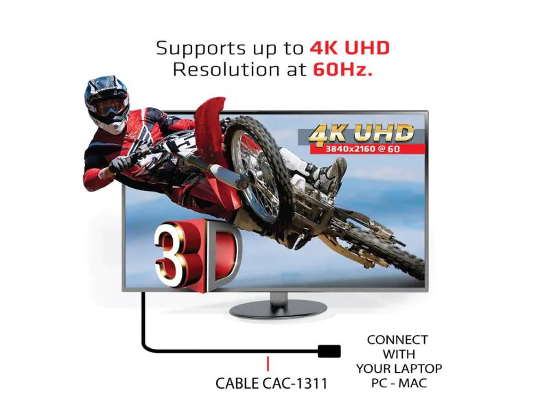 Club 3D Kabel HDMI 2.0 - HDMI Premium, 1 m