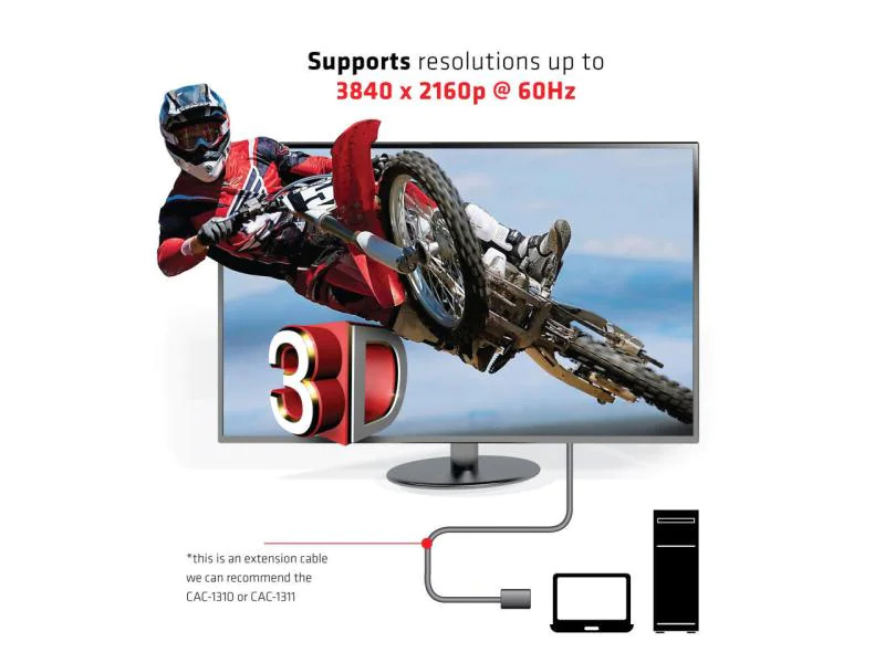 Club 3D Kabel HDMI 2.0 - HDMI, 3 m